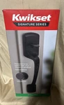 New Kwikset Prague Front Door Entry Handleset Matte Black Knob &. Fixed Price $60.00.
