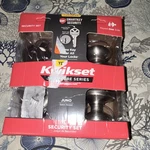 Kwikset Juno Keyed Entry Door Lock Satin Nickel Smartkey Security Universal. Fixed Price $30.00.
