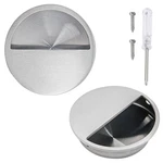 Biaungdo 2 Pcs Round Hidden Concealed Door Pulls, Stainless Steel Recess.... Fixed Price $11.91.
