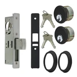 Summit Doorware Storefront Mortise Deadlock Bolt & Double Keyed Cylinder.... Fixed Price $67.21.