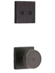 Kwikset 973PSK Sqt 11P Pismo Non-turning Dummy Interior Pack With Square Rose. Fixed Price $14.99.
