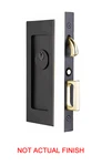 Emtek AS6-PKTMORTLCK-C-US14 Modern Rectangular Pocket Door Lock Polished Nickel. Fixed Price $111.00.