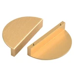 4 Pack Finger Pulls 3 Inch Hole Center Brushed Brass Gold Closet Door Modern .... Fixed Price $28.50.
