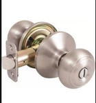 308663395 Hartford Satin Nickel Privacy Bed/bath Door Knob. Fixed Price $15.00.