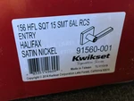 Kwikset Hlf Sqt Halifax Entry Door Handle Lever Iron Black 91560-029. Fixed Price $36.99.