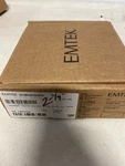 Emtek 5110HLOUS19LH Helios Passage Door Lever Set With Square Rose - Black. Fixed Price $125.99.