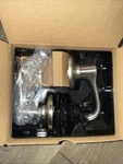 Lot 6 New Kwikset 200DNL Dorian Passage Door Lever Nickel Handle Knob 92001539. Fixed Price $63.94.