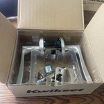 Kwikset 720KAL Katella Passage Door Lever - Open Box Satin Nickel *read*. Fixed Price $19.45.