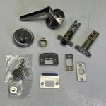Schlage J-series Single Cylinder Keyed Entry Interior Bright Chrome JH59-SOL. Fixed Price $53.76.