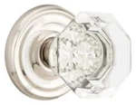 Emtek 8050OT Old Town Non-turning Two-sided Dummy Door Knob Set Nickel. Fixed Price $192.00.