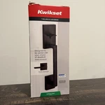 Kwikset San Clemente Front Door Handle Halifax Lever Matte Black 98150-011. Fixed Price $59.99.