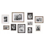 Kate And Laurel Bordeaux Gallery Wall Kit, Set Of 10 With Assorted Size Frames. Fixed Price $119.99.
