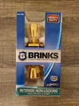 Brinks Heavy Duty Interior Hall Closet Door Tulip Knob Polished Brass 2114-105. Fixed Price $19.00.