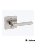 Kwikset Signature Series Halifax Square Satin Nickel Interior Exterior Dummy. Fixed Price $21.00.