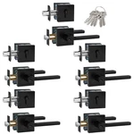 Hisafe Keyed Alikeall Same Keys Entry Door Lever With Single Cylinder D.... Fixed Price $238.47.