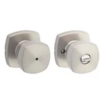 Kwikset Arroyo Satin Nickel Bed/bath Knob With Soft Modern Rose. Fixed Price $16.99.