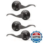 Gobekor 2 Pair Of Dummy Door Levers Oil Rubbed Bronze Interior Handle For. Fixed Price $43.38.