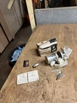 New Nos Mcm Mid Century 8-341 US28 Kwikset Door Latch Knobs Hardware Box Usa. Fixed Price $79.99.