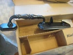 Kwikset 802 At Lip 11P Bronze Amherst Dummy Handleset, Exterior Only. Fixed Price $109.99.