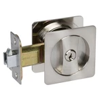 Delaney 370009 Contemporary Square Keyed Entry Pocket Door Lock - Nickel. Fixed Price $46.88.