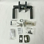 New Kwikset 740LSLSQT-11PS Lisbon Entry Door Lever, Smartkey, Venetian Bronze. Fixed Price $20.00.