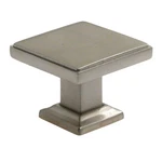 Rusticware 992SN 1-3/8" Modern Square Cabinet Knob Satin Nickel Finish. Fixed Price $7.80.