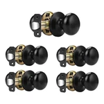Probrico Passage Door Knobs Without Lock 5 Pack, Modern Round Interior/exterior. Fixed Price $86.76.