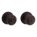 Kwikset Cove Venetian Bronze Privacy Door Knob With Lock, Microban Technology. Fixed Price $17.99.