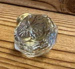 Emtek Diamond Crystal Glass 1-1/4 Inch Round Cabinet Gold Qty 3 Knobs. Fixed Price $29.99.