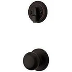Kwikset Cove 966CV 11P Interior Active Handleset Trim & Single Cylinder Deadbolt. Fixed Price $13.99.