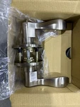 New Defiant Naples Satin Nickel Keyed Entry Door Lever 308662848. Fixed Price $18.35.
