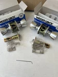 Weiser Beverly Satin Chrome Door Knob Gac Privacy Lock Washroom Bedroom-pack (2). Fixed Price $35.00.