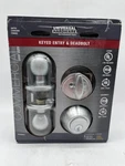 Universal Hardware Light Duty Ansi Grade 2 Entry Knob & Deadbolt Ul 3-HOUR Fire. Fixed Price $37.99.