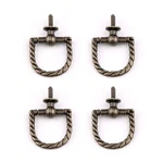 4PCS Mini Thread Self Tapping Drawer Cabinet Pull Handles 29MMX28MM Jewelry C.... Fixed Price $14.84.