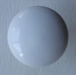 New Lot 2 Baldwin Brass Kelham Round White Porcelain Door Knobs Polished Chrome. Fixed Price $39.99.