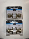 Kwikset Polo Privacy Bed & Bath Door Knob With Lock 93001. Lot Of 2. Fixed Price $25.00.