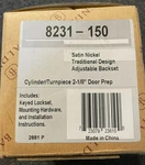 Baldwin Deadbolt Satin Nickel Traditional 8231-150 Keyed Lockset. Fixed Price $52.99.