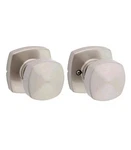 Kwikset Arroyo Satin Nickel Hall/closet Knob With Soft Modern Rose 97200-933 New. Fixed Price $5.99.