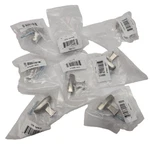 Lot Of 8 Berenson Subtle Surge Brushed Nickel Handle Knob 1236-1BPN-P. Fixed Price $44.99.