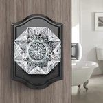 Calzibeno Crystal Door Knobs, Black Glass Diamond-privacy,. Fixed Price $50.90.