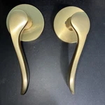 Emtek Brass Dummy Lever Set 5059LUUS4. Fixed Price $54.95.
