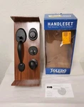 Toledo Single Cylinder Iron Black Door Handleset (V1600OVSAUS514) *ships Free*. Fixed Price $43.99.