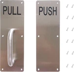 Abgream Stainess Steel Door Handle, Pull Push Plate Commercial. Fixed Price $19.61.