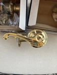 Hardware/ Dynasty Collection Polished Brass Privacy/bedroom/ Bath Door Handle. Fixed Price $24.00.