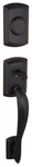 Kwikset 802AVH-LIP Signature Series Avalon Dummy Handleset Black. Fixed Price $284.16.