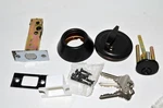 Probrico 2 Pack Keyed Alike Single Cylinder Deadbolts Oil Rubbed Bronze. Fixed Price $18.00.