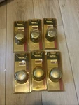 X6 Kwikset Ultramax Inactive Dummy Push Pull Knobs Antique Brass 788H. Fixed Price $33.99.