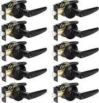 10 Pack Matte Black Door Leverset For Privacy, Reversible Design. Fixed Price $166.99.
