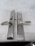 Door Lever Set Brushed Nickel Lock Mechanism Hardware. Fixed Price $99.99.