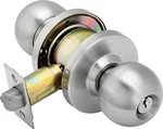 Stainless Steel Entry Door Knob Home/office Room Lockset For Backset 2-3/8". Fixed Price $16.99.